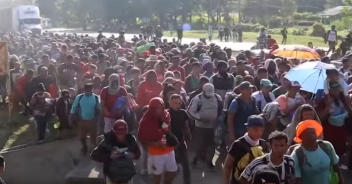 Cubanos Marchan Junto A Caravana Migrante Hacia Ee Uu Adn Cuba